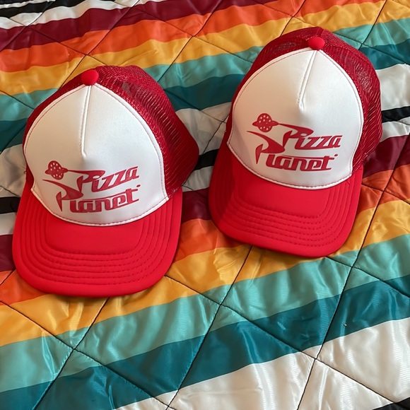 Pizza Planet matching Caps (unisex) - Picture 3 of 4